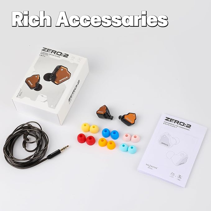 Linsoul 7Hz x Crinacle Zero:2 in Ear Monitor, Updated 10mm Dynamic Driver IEM - Image 7