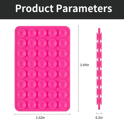 2 Pack Silicone Double-Sided Suction Grip – 40 Cups per Side, Strong Hold - Image 5