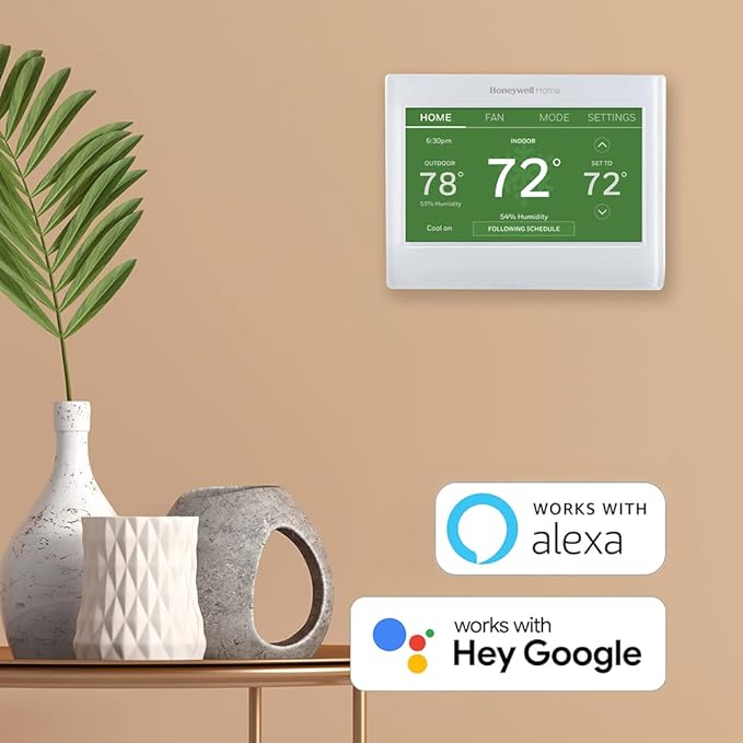 Honeywell Home RTH9600WF Smart Color Thermostat Energy Star Wi-Fi Programmable - Image 5
