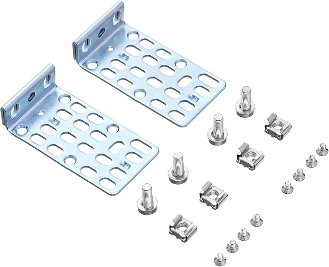 1U Rack Mount Kit for Cisco Switches Rack Ears for Catalyst 3750/3750G/3750V2 by PhyinLan