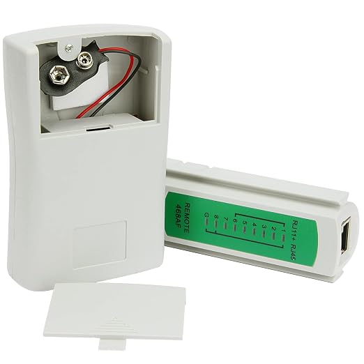RJ45 Network Cable Tester with Mini Wire Stripper, Ethernet Cable Tester Tool - Image 4