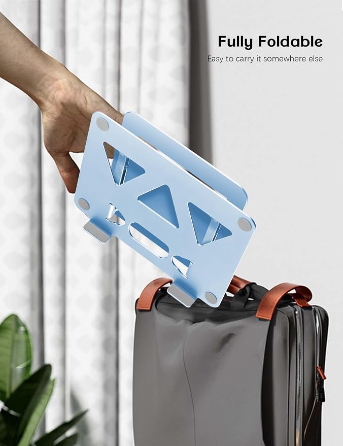 Adjustable Laptop Stand for Desk, Portable Laptop Stand Holder and Riser - Image 6