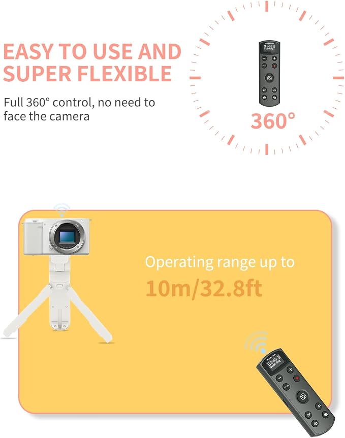 Hanpusen Rechargeable Camera Remote Control - Image 6