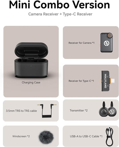 Hollyland Lark M2S Mini Combo Wireless Microphone - Image 8
