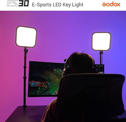 Godox ES30 Key Light, 2250Lumens Desk Light - Image 2