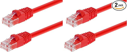 Monoprice 1FT 24AWG Cat6 550MHz UTP Ethernet Bare Copper Network Cable by Monoprice