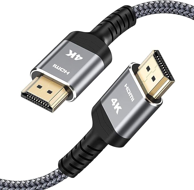 Highwings HDMI Cable 10 FT 4K@60Hz HDR Braided HDMI 2.0 Cord, High Speed by Highwings