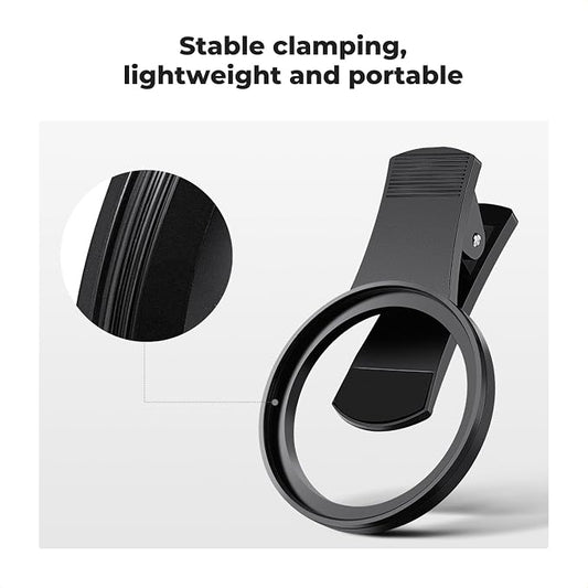 K&F Concept 52mm Clip-on CPL Phone Camera Lens Filter Kit, Circular Polarizer - Image 2