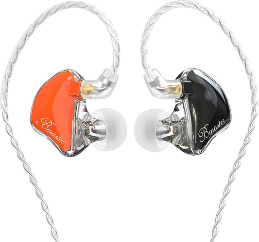 BASN in-Ear Monitors, Bmaster Triple Driver HiFi Stereo Noise-Isolating by BASNAudio