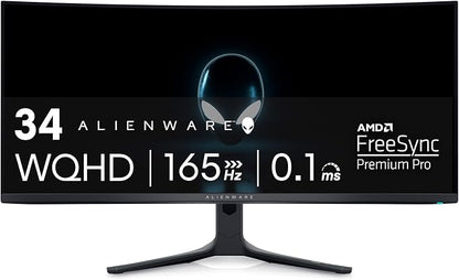 Alienware AW3423DWF Curved QD-OLED Gaming Monitor by Alienware