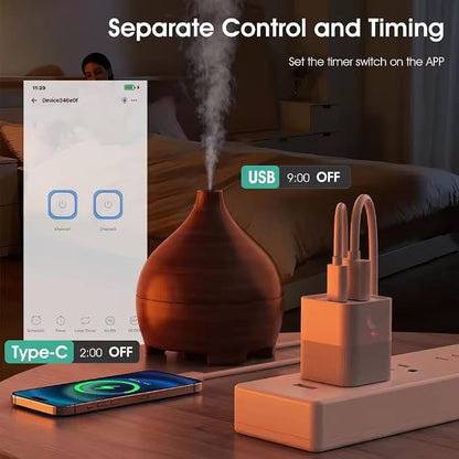 eWelink app Micro WiFi USB Type A Adaptor, Smart 5-12V DC Outlet Switch - Image 4