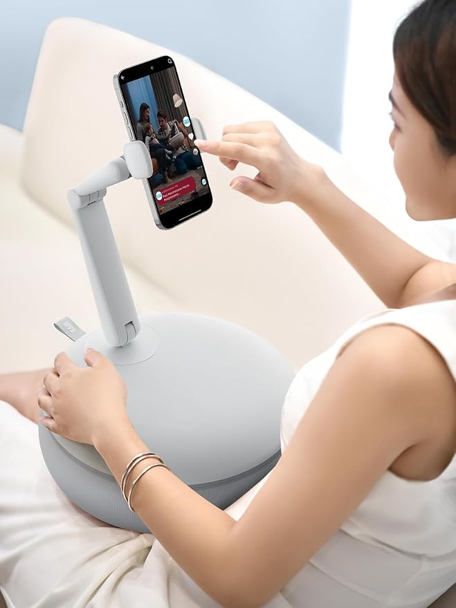 SAIJI Cell Phone Pillow Holder mini iPhone Stand - Image 8