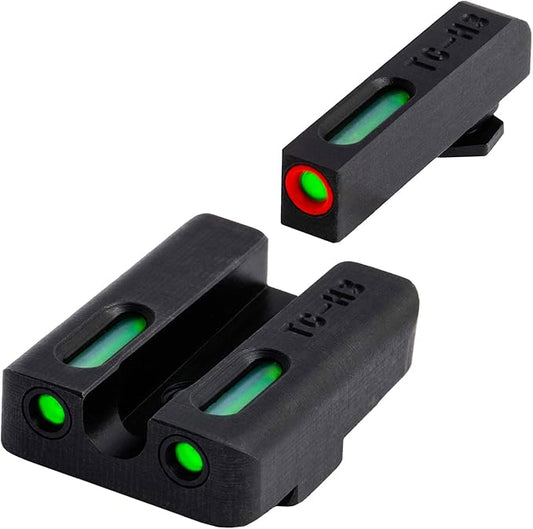 Truglo TFX PRO Handgun Sight, Glowing Shock Proof Tritium and Fiber Optic Night by TruGloInc-Sports