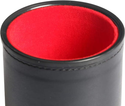 PU Leather Dice Cup Set, Felt Linning Dice Shaker - Image 3