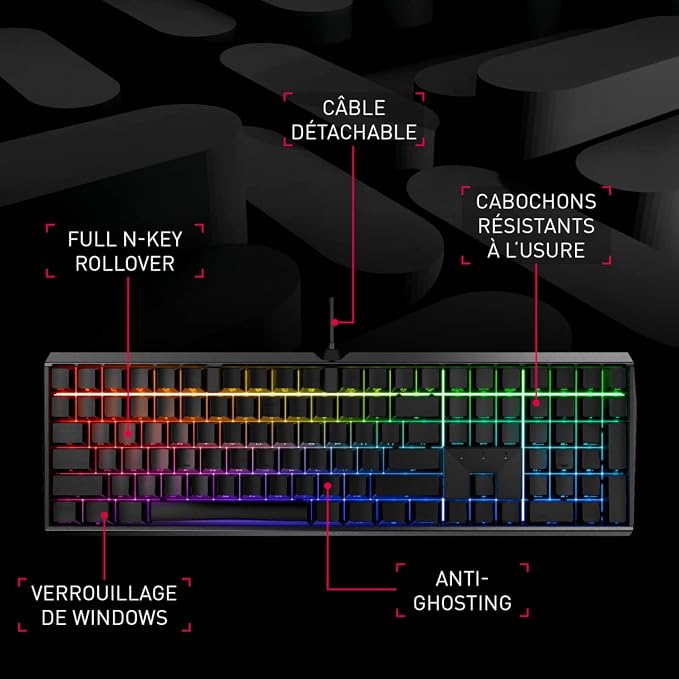 Cherry MX 3.0 S Wired Mechanical Gaming Keyboard. Aluminum Housing Built - Image 7
