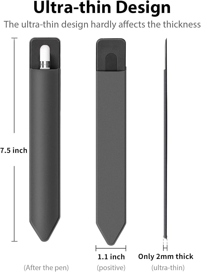 Doormoon Pencil Holder for iPad 2020/ Air/ 9.7 / Pro 10.5/12.9, Detachable - Image 4