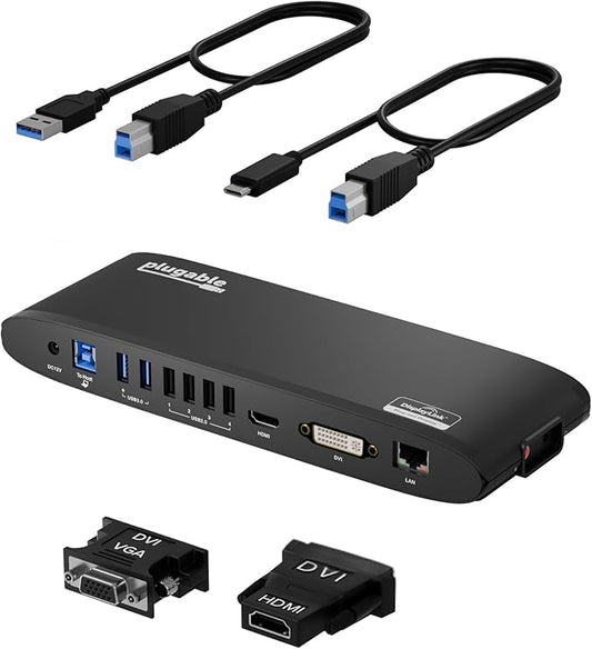 Plugable USB 3.0 Universal Docking Station by Plugable