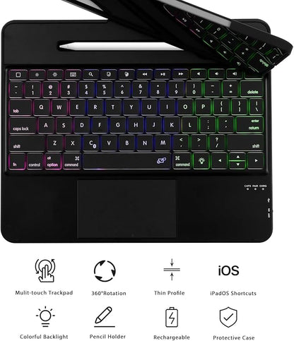 Keyboard Case for iPad Pro 12.9 inch 6th Generation 2022 5th 2021/4th 2020/3rd - Image 6