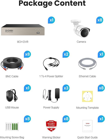 ZOSI 3K Lite Home Security Camera System - Image 9
