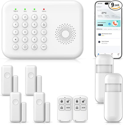 Simply Safe Home Alarm System, WiFi+GSM/4G Alarm System by PGST