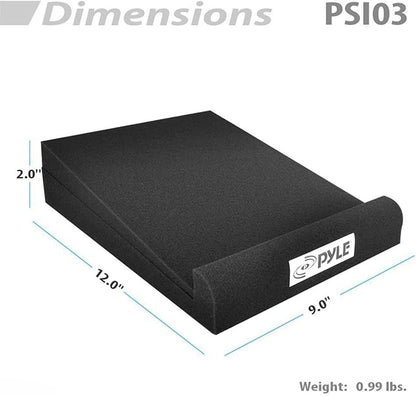 Pyle Sound Dampening Speaker Riser Foam - Image 4