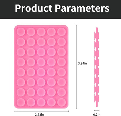 2 Pack Silicone Double-Sided Suction Grip – 40 Cups per Side, Strong Hold - Image 5
