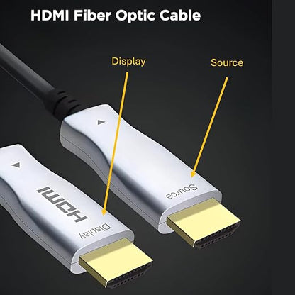 HDMI Fiber Optic Cable 2.0, 4K 60Hz, Male to Male - Image 4