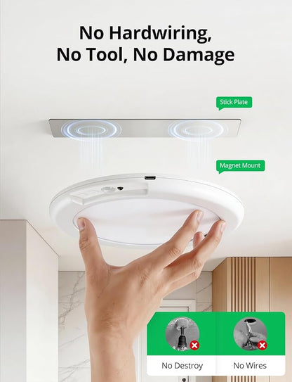 Bojim Rechargeable RGB Waterproof Shower Ceiling Light - Image 3