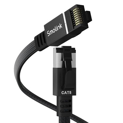Smolink Cat 8 Ethernet Cable 15 ft by Smolink