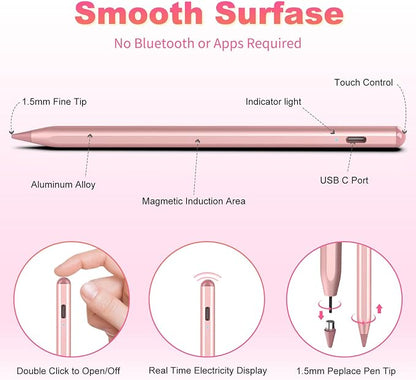 Stylus Pen for iOS&Android Touch Screens, Active Pencil for Samsung, Smart - Image 5