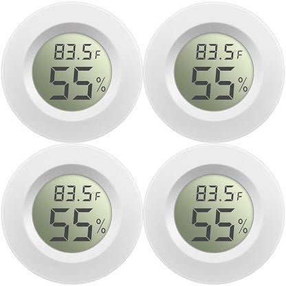 Weewooday Mini Hygrometer Thermometer Digital LCD Monitor Indoor/Outdoor Room by Weewooday