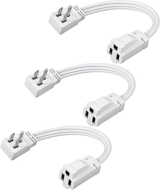 DEWENWILS Heavy Duty 1 Ft Extension Cord by DEWENWILS