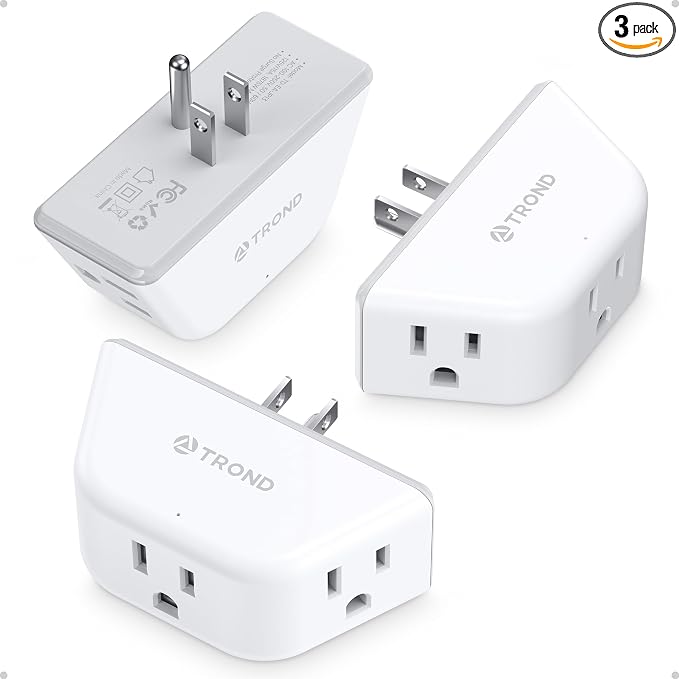 TROND Outlet Extender 3 Pack by TRONDOfficial