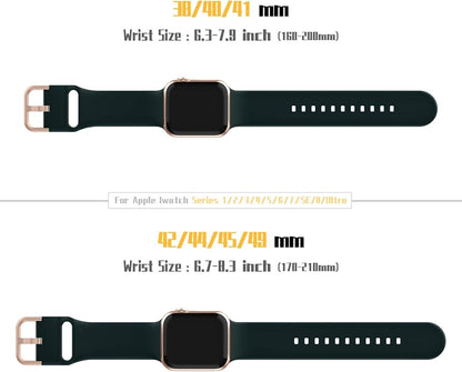 Sport Band Compatible with Apple Watch Bands 49mm 46mm 45mm 44mm 42mm 41mm 40mm - Image 7