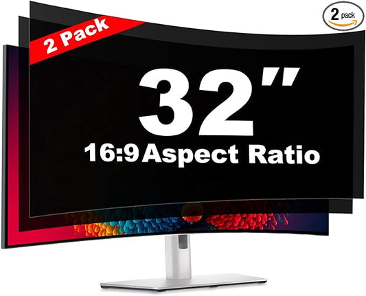 32 Inch Computer Privacy Screen Shield by Pozlle