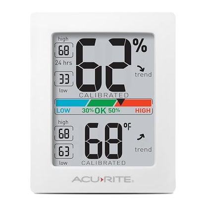 AcuRite Humidity Meter Hygrometer and Indoor Digital Thermometer by AcuRite