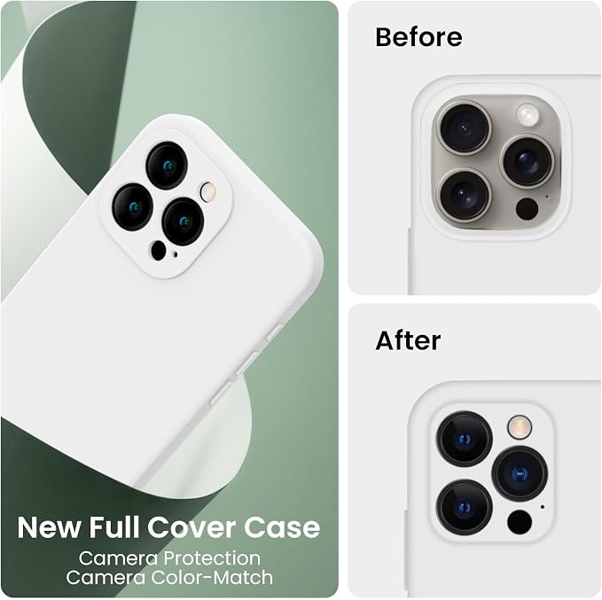 FireNova Designed for iPhone 15 Pro Max Case, Silicone Upgraded Phone Case with - Image 3