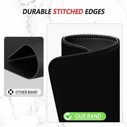 ITNRSIIET Mouse Pad Non-Slip Rubber Base Smooth Surface Stitched Edges - Image 5
