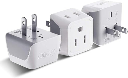 Japan, Philippines Travel Adapter Plug by Ceptics by Ceptics