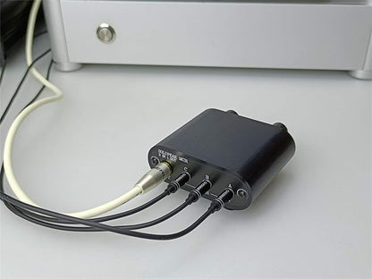 3.5mm Audio Switch with line Volume Controller, 3 in 1 Out 1/8" aux switcher - Image 6