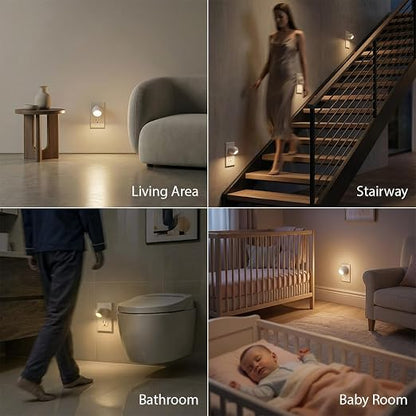 Mini LED Night Light Plug-in Smart Sensor Directional Lamp - Image 6