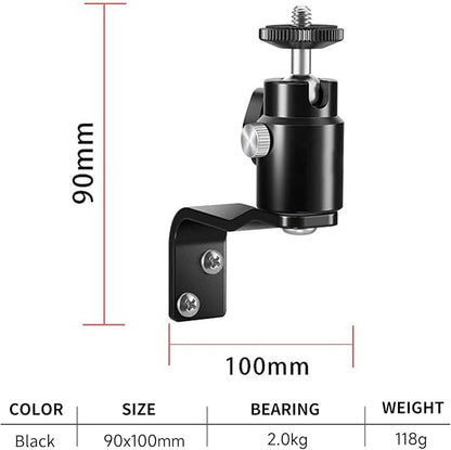 E Shape Adjustable Metal Camera Wall Mount, Speaker Wall Mount, - Image 6