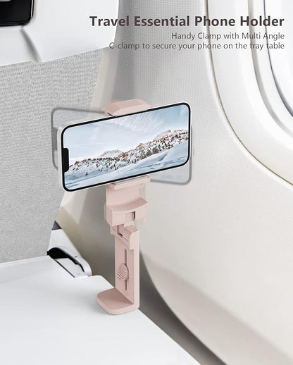 MiiKARE Travel Essentials Airplane Phone Holder, Universal Handsfree Phone Mount - Image 3