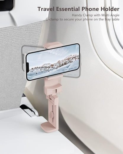 MiiKARE Travel Essentials Airplane Phone Holder, Universal Handsfree Phone Mount - Image 3