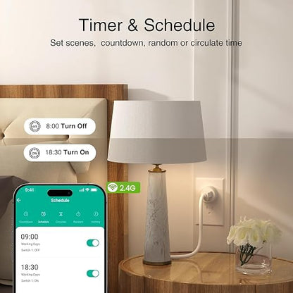 GHome Smart Plug, WiFi Smart Plugs Work - Image 5
