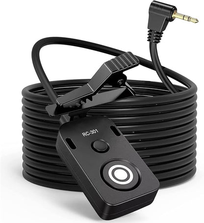 for Canon/Fuji RC301-2.5mm Remote Camera Small Shutter Release Remote Control by DYTDIEYINGTU