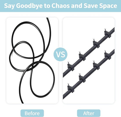 Cable Clips, 4mm 6mm 8mm 10mm, Wire Wall Clips - Image 5