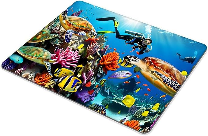 Marine Turtle Mouse pad Customized Mousepad Non-Slip Rubber Base Mouse Pads - Image 4