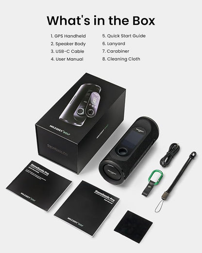 MILESEEY GeneSonic Pro Golf Speaker - Image 9