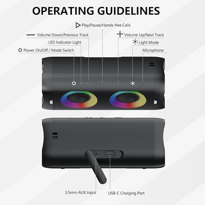 DONOW Portable Bluetooth Speaker - Image 7